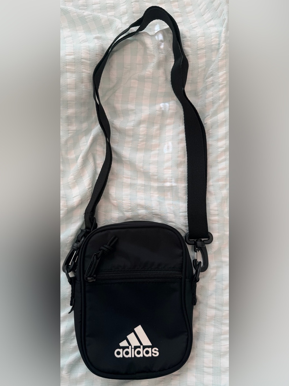 Adidas Small Black Crossbody Shoulder Bag